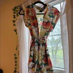 Rusty Multicolor Floral Dress